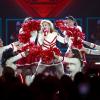 La chanteuse Madonna en concert au Rogers Arena à Vancouver, au Canada, le 29 septembre 2012.