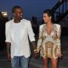 Kanye West et Kim Kardashian à Cannes, le 23 mai 2012.