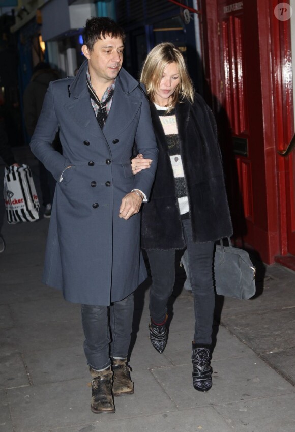 Jamie Hince et Jamie Hince à Londres, le 30 novembre 2012.