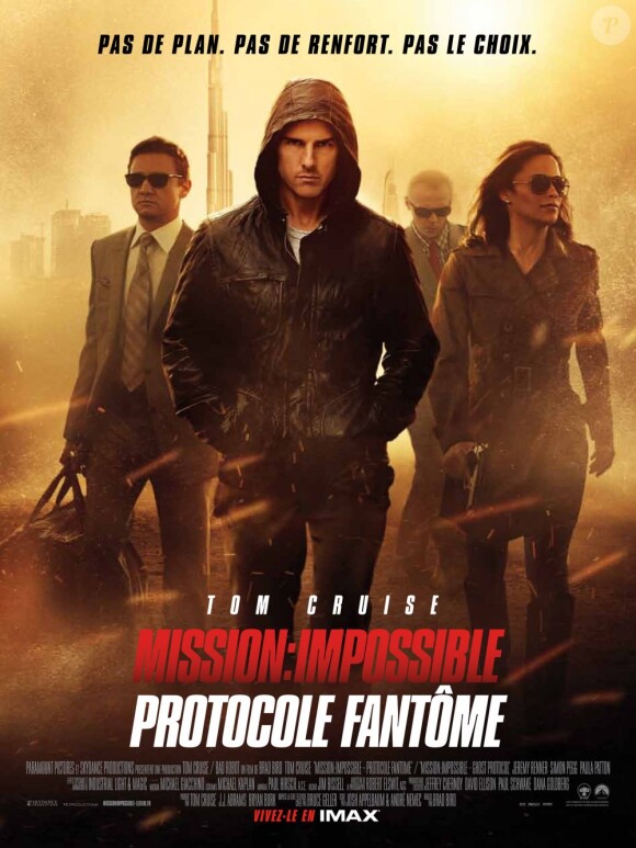 Affiche du film Mission : Impossible - le protocole fantôme
