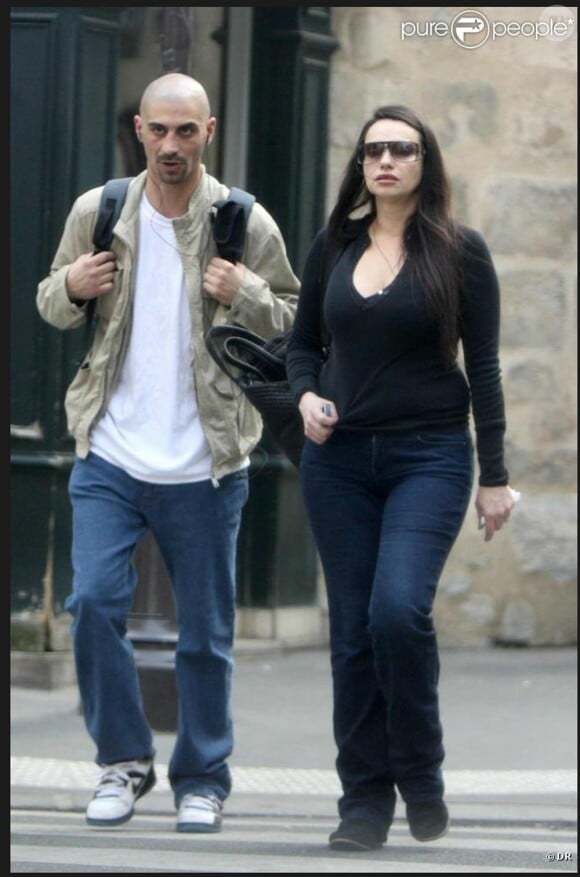 Photo B atrice Dalle et son mari Paris en 2010 Purepeople