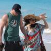 Channing Tatum et sa épouse Jenna Dewan en vacances à Saint-Barthélemy, le 28 décembre 2012.