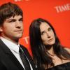 Ashton Kutcher et Demi Moore au Lincoln Center de New York le 4 mai 2010