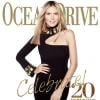 Heidi Klum fait la couverture de Ocean Drive Magazine pour le mois de janvier 2013