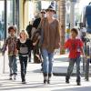 Heidi Klum en famille dans les rues de Los Angeles