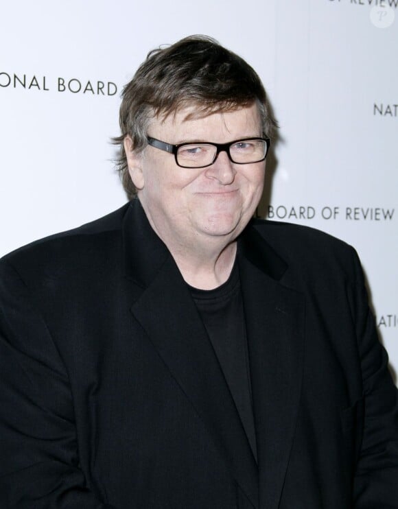 Michael Moore lors des National Board of Review Awards à New York le 8 janvier 2013