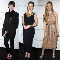 Anne Hathaway, Amanda Seyfried, Jessica Chastain : Des déesses vers les Oscars