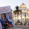 Le Negresco à Nice, le 8 janvier 2012.