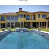 Le site Trulia a mis en ligne des photos de la nouvelle maison de Kim Kardashian et Kanye West. Janvier 2013. La villa possède une piscine intérieure et une piscine extérieure.