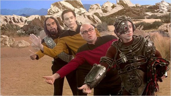 Big Bang Theory rend hommage à Star Trek