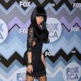 Nicki Minaj pose à la soirée 2013 FOX Winter TCA All-Star Party à l'hôtel The Langham Huntington Hotel à Pasadena, Los Angeles, le 8 janvier 2013.
