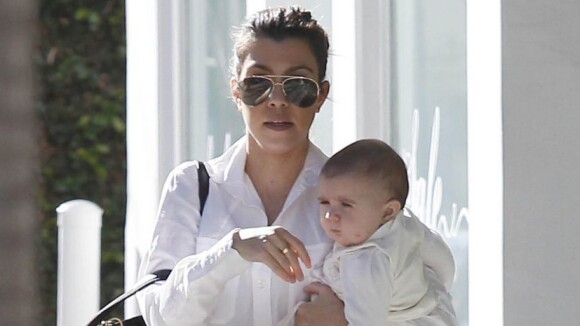 Kourtney Kardashian : Avec sa fille Penelope, elle part en mission shopping