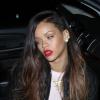Rihanna arrive au Roxbury Nightclub. Los Angeles, le 10 janvier 2013.