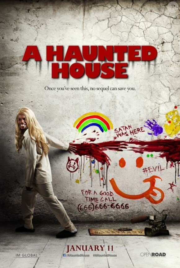 Poster délirant pour A Haunted House parodiant Sinister.