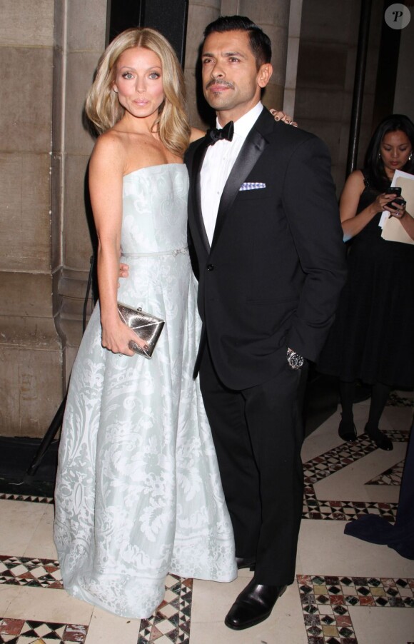 Kelly Ripa et son mari, Mark Consuelos à New York en novembre 2012.