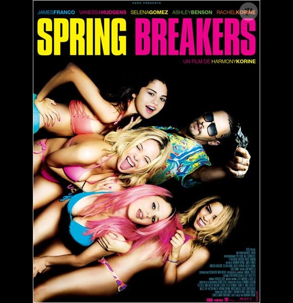 Affiche officielle de Spring Breakers.