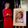 La princesse Mathilde de Belgique procédait le 17 janvier 2013 à Malines au lancement officiel d'un timbre à son effigie marquant son 40e anniversaire, qu'elle fêtera le 20 janvier.
