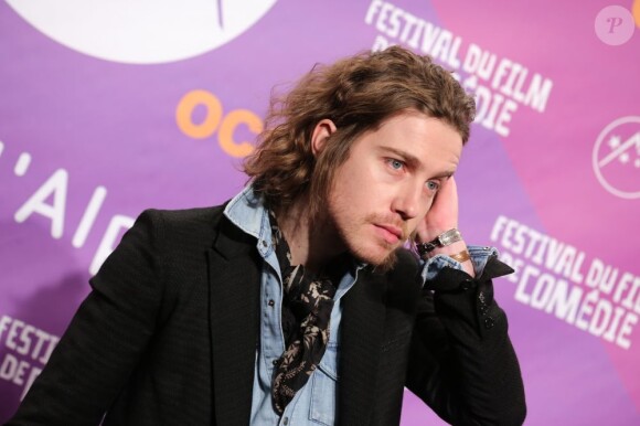 Julien Doré lors de la soirée d'ouverture du 16eme festival international du film de comédie de l'Alpe d'Huez le 16 Janvier 2013