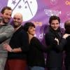 Le jury: Fred Testot, Jérome Commandeur, Florence Foresti, Raphaël Personnaz et Lucien Jean-Baptiste lors de la soirée d'ouverture du 16eme festival international du film de comédie de l'Alpe d'Huez le 16 Janvier 2013