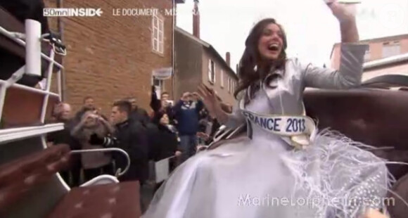 Marine Lorphelin de retour chez elle en Bourgogne dans 50 min inside sur TF1 le samedi 12 janvier 2013