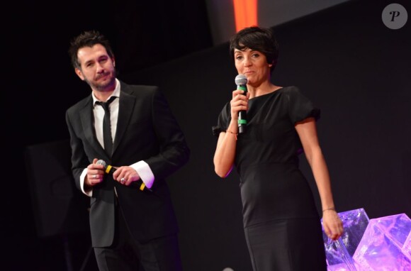 Florence Foresti dévoile le palmarès du 16e festival international du film de comédie, le 19 janvier 2013.