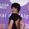 Florence Foresti pose avec charme avant de dévoiler le palmarès du 16e festival international du film de comédie, le 19 janvier 2013.