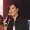 Kim Kardashian assiste à une nouvelle soirée Ma Life ouverte au public dans la boite de nuit Life Star à Abidjan, le 20 janvier 2013.