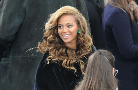 Beyoncé lors de la cérémonie d'investiture de Barack Obama le 21 janvier 2013 au Capitole de Washington