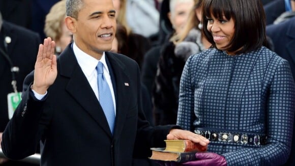 Barack Obama : Une investiture pleine d'émotion devant Michelle et ses filles