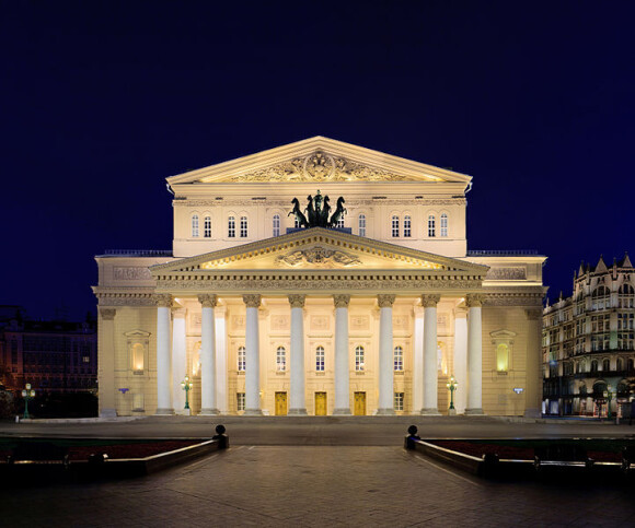 Le prestigieux théâtre Bolchoï de Moscou, le 5 novembre 2011.