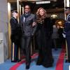 Beyoncé et Jay-Z à la cérémonie d'investiture du président Barack Obama, à Washington, le 21 janvier 2013.