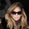 Jennifer Lopez arrive sur le plateau de l'émission Good Morning America à New York, le 22 janvier 2013.