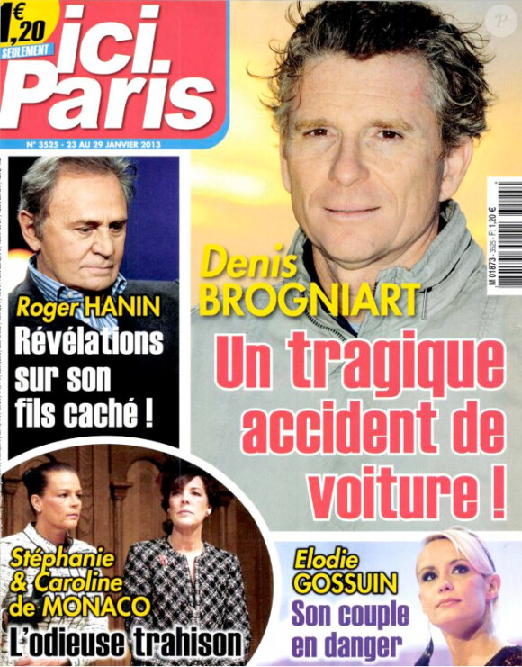 Claudy Alamo se confie dans les colonnes du magazine Ici Paris, sorti en kiosque le 23 janvier 2013.