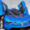 Présentation du concept-car Renault Alpine A110-50 à Monaco le 25 mai 2012