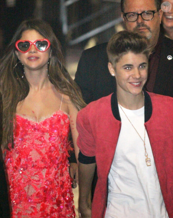Justin Bieber et Selena Gomez, à la première du film Part of Me, à Los Angeles, le 27 juin 2012.