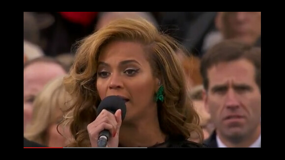 Beyoncé ne chantait pas vraiment en play-back pour Obama... La preuve en vidéo