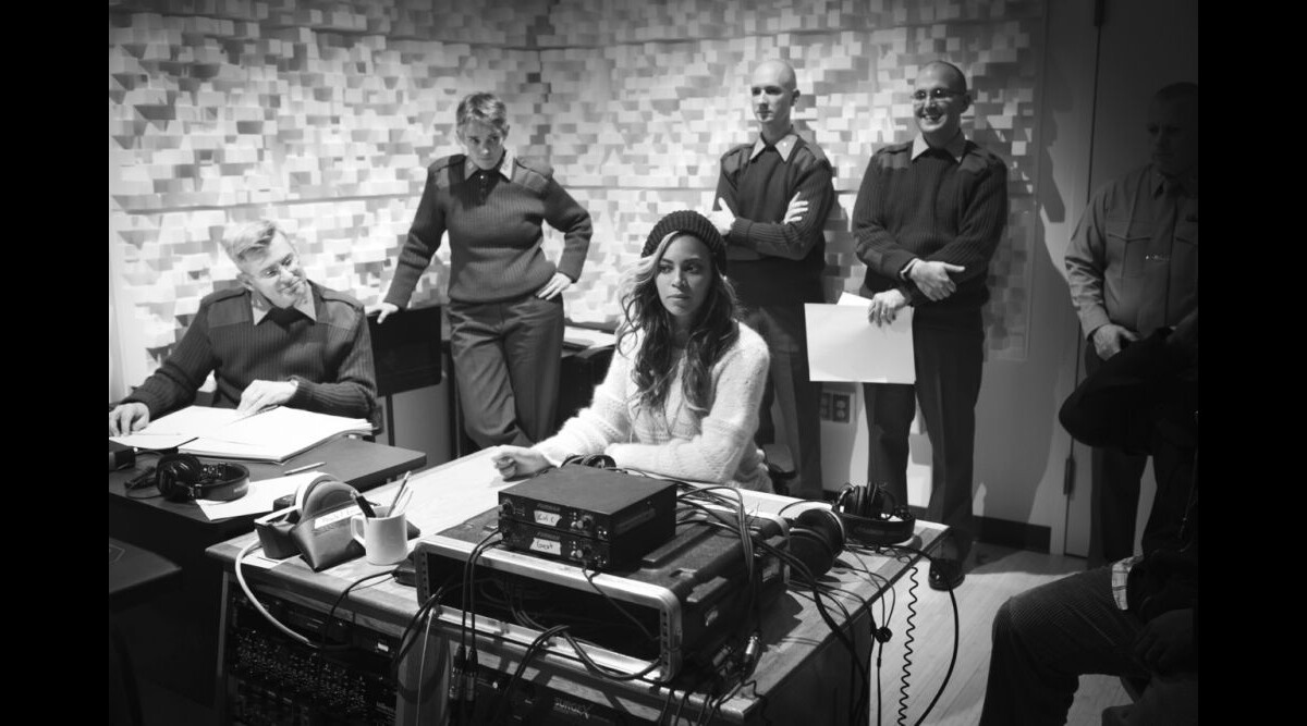 Photo : Beyoncé enregistre l'hymne en studio - photo dévoilée sur son ...