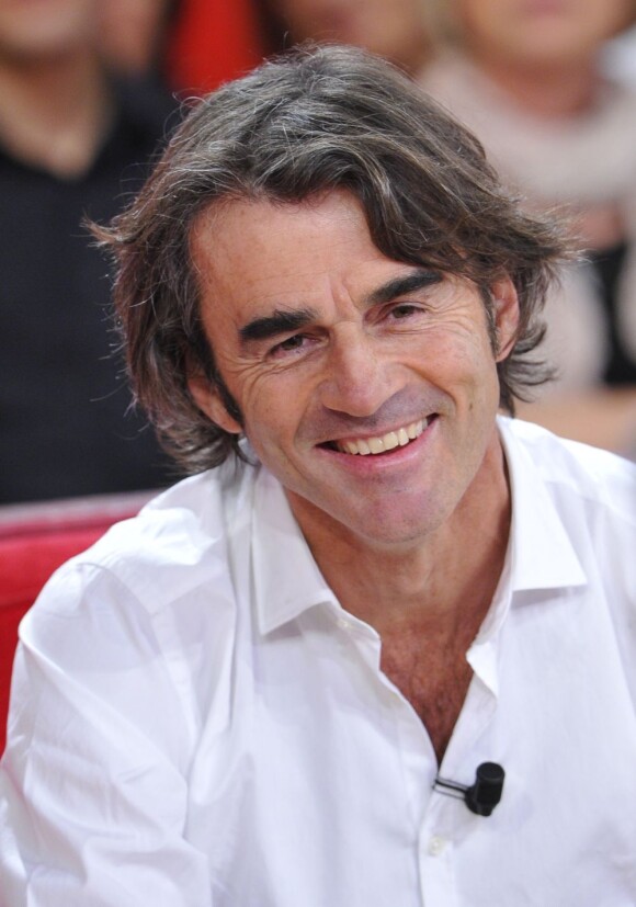 Stéphane Peyron lors de l'enregistrement de l'émission Vivement Dimanche, le 23 Janvier 2013