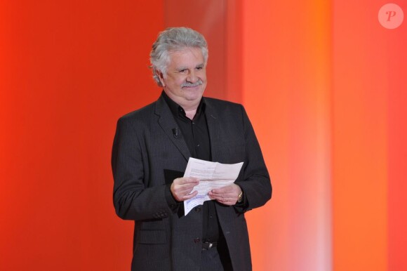 Roland Magdane - Enregistrement de l'emission "Vivement Dimanche" le 23 Janvier 2013.23/01/2013 - 