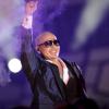 Pitbull sur la scène des  40 Principales awards à Madrid en Espagne le 24 janvier 2013.
