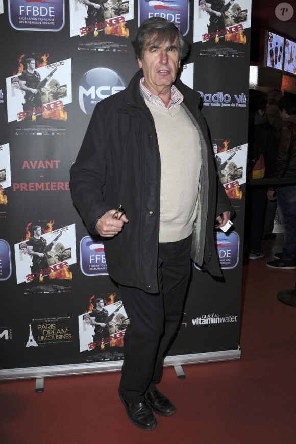 Bernard Menez lors de l'avant-première du film L'échange, jeudi 24 janvier 2013 à Paris