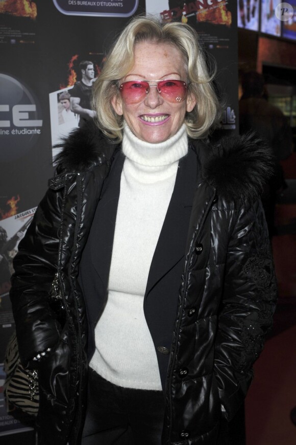 Evelyne Leclerc lors de l'avant-première du film L'échange, jeudi 24 janvier 2013 à Paris