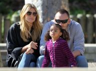 Heidi Klum : Balançoire, football, toboggan, après-midi au parc avec les enfants