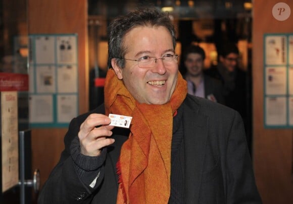 Martin Hirsch à la soirée "Mariage pour tous" au Théâtre du Rond-Point, à Paris, le dimanche 27 janvier 2013.