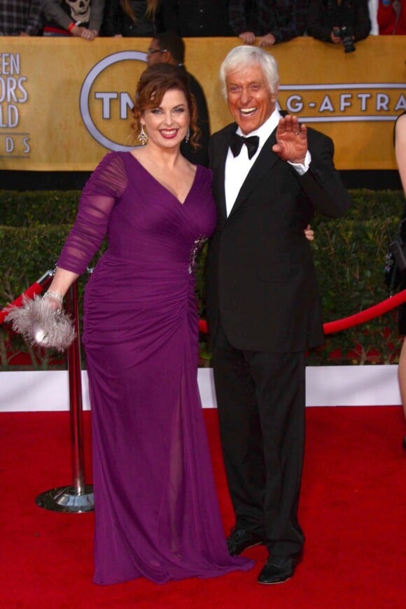 Dick Van Dyke et son épouse Arlene lors des Screen Actors Guild Awards à Los Angeles le 27 janvier 2013