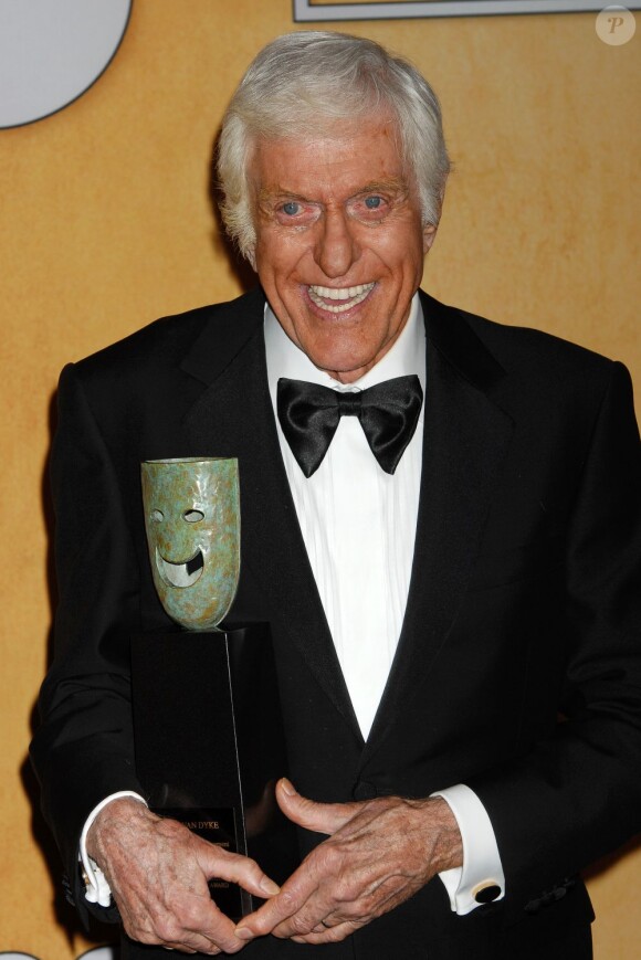 Dick Van Dyke lors des Screen Actors Guild Awards à Los Angeles le 27 janvier 2013