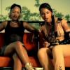 Eve et Alicia Keys dans le clip de Gangsta Lovin, extrait de l'album Eve-Olution d'Eve sorti en 2002.