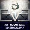 Le remix de la chanson She Bad Bad d'Eve avec les rappeurs Juicy J et Pusha T.