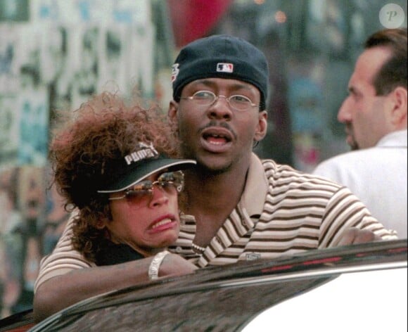 Whitney Houston et Bobby Brown à Los Angeles le 6 novembre 2000.