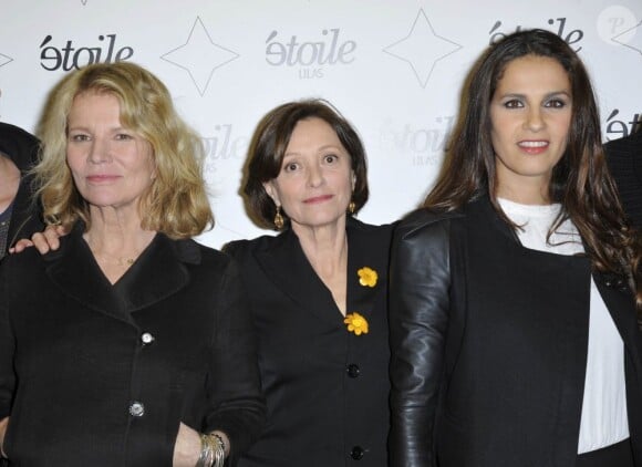 Nicole Garcia, Brigitte Roüan, Elisa Tovati lors de l'avant-première du film Tu honoreras ta Mère et ta Mère au cinéma Etoile-Lilas à Paris le 29 Janvier 2013.